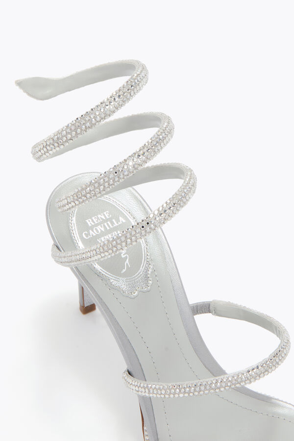 CLEO SILVER SANDAL 80