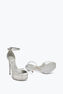 Anastasia 银色水晶防水台凉鞋 130