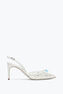 Escarpin slingback Cinderella blanc 80