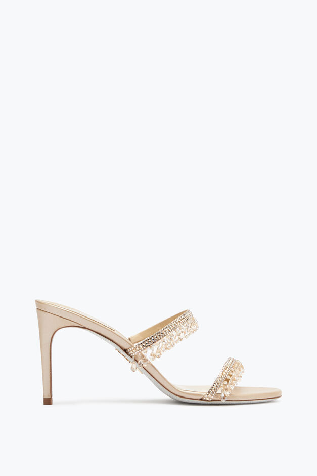 Chandelier Gold Slider Sandal 80 Chandelier Gold Slider Sandal 80