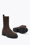 BIKA BRAUN KNÖCHELHOHER STIEFEL MIT KRISTALLEN 50