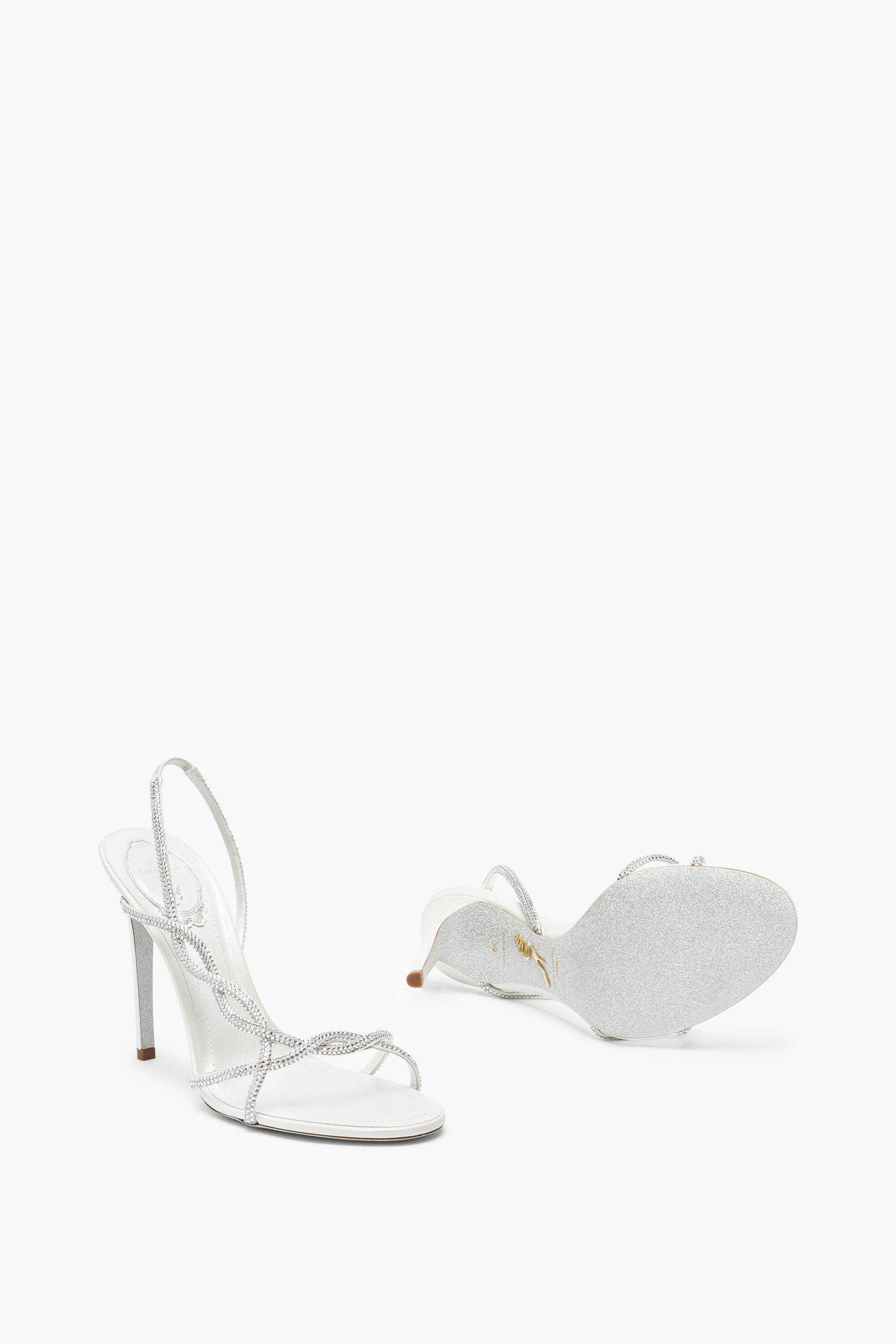 【関税込み】RENE CAOVILLA BRAID' SANDALS Jeweled BRAID RED SANDAL 80 | Rene Caovilla®