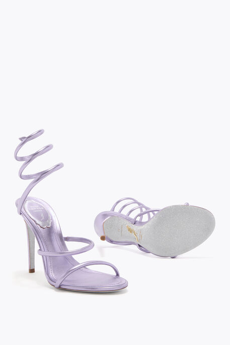 CLEO METALLIC LILAC SANDAL 105