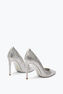 Carrie silberne Pumps 105