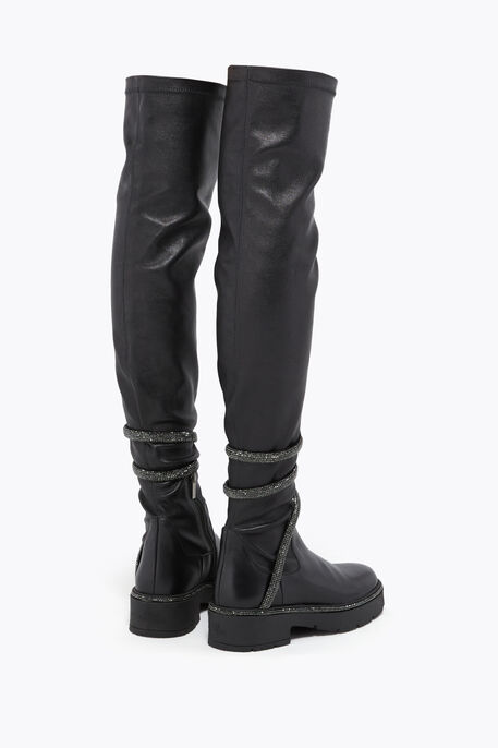CLEO BLACK CUISSARD BOOT 50 CLEO BLACK CUISSARD BOOT 50
