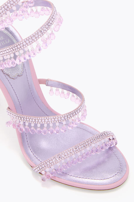 CHANDELIER METALLIC LILAC SANDAL 105