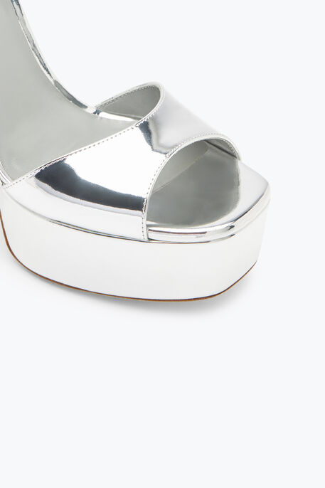 Anastasia Silver Sandal 130