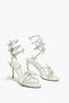 SANDALE MARGOT PAPILLONS BLANC 80