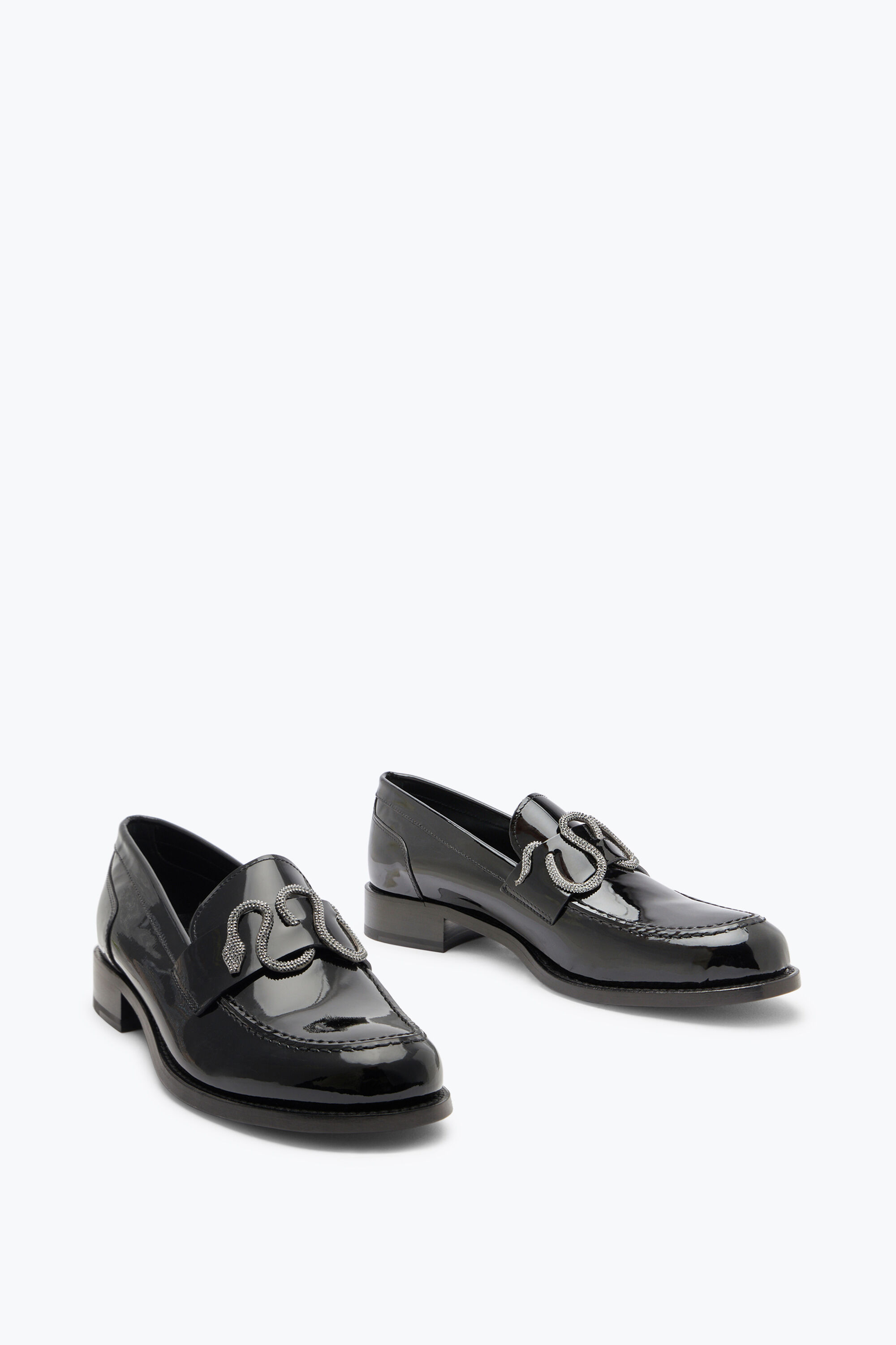 Jeweled Morgana Crystals Black Loafer 20 | Rene Caovilla®