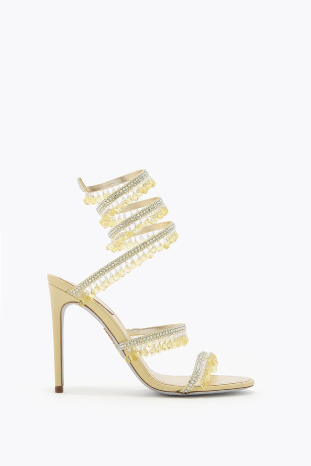 CHANDELIER LEMON YELLOW SANDAL105