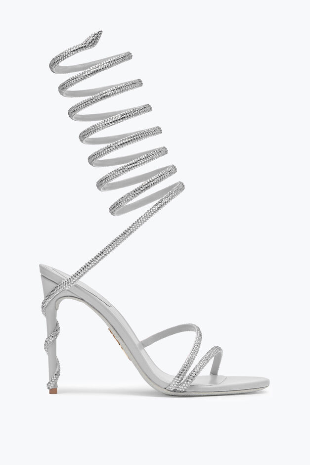Margot Crystal Grey Sandal 105 Margot Crystal Grey Sandal 105
