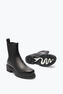 Bottes En Cuir Noir Bika