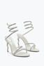 Margot Crystal Ivory Sandal 105