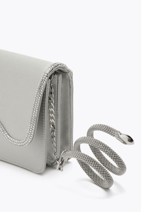 ONDA SILVER CLUTCH