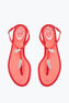 Serpente 红色夹趾凉鞋 10