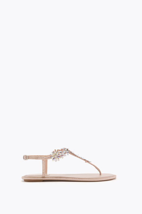 EVA NUDE THONG SANDAL 10