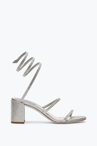 Silver-Coloured Jewel Sandals Cleo