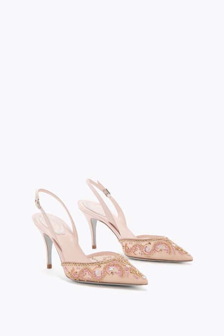 JAHANARA POWDER PINK SLINGBACK 80