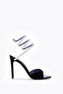 CLEO SPARK SANDAL IN PURPLE VELVET 105