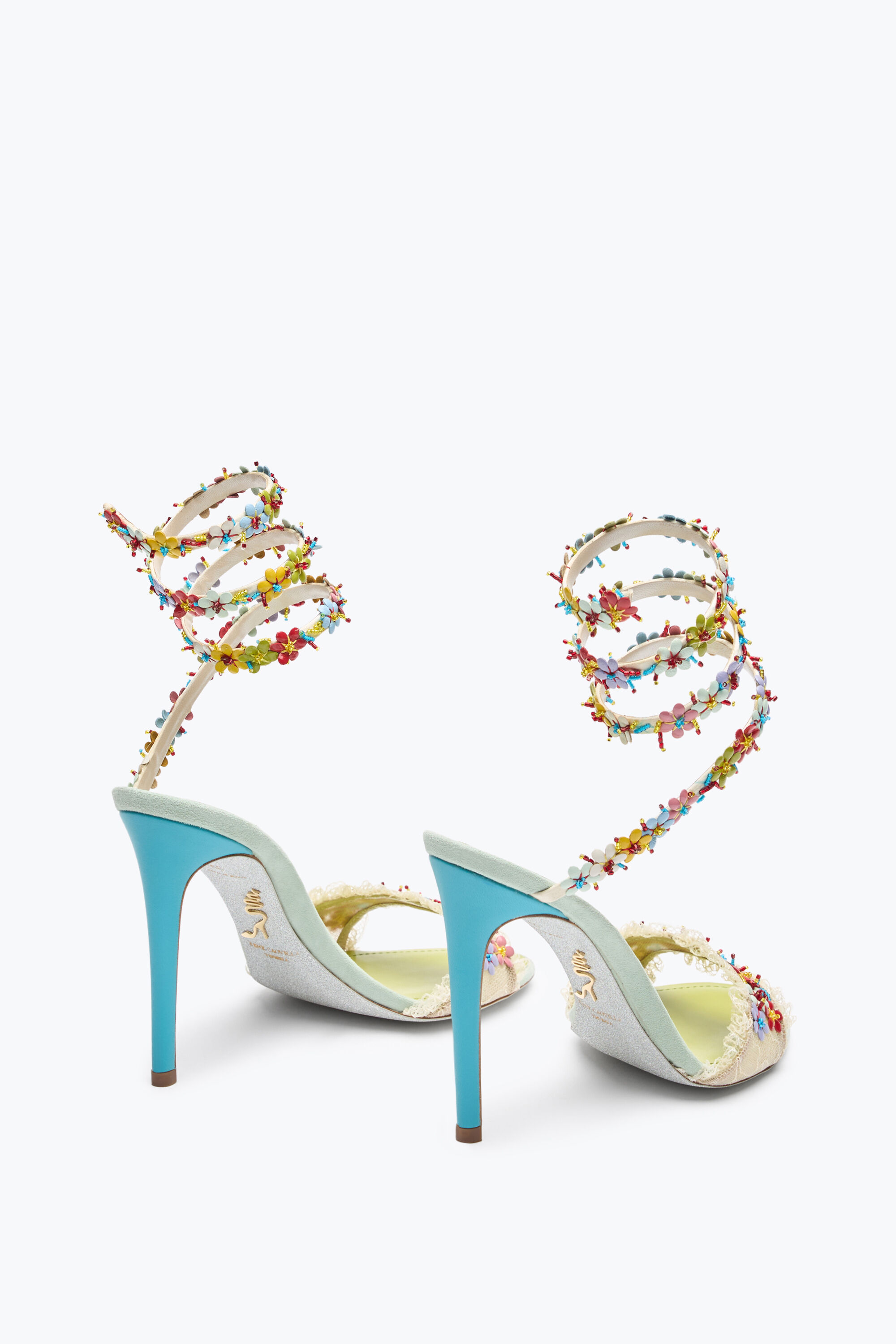 Jeweled BLOOM SANDAL 105 | Rene Caovilla®