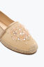 ESPADRILLE EDEN NUDE AVEC CRISTAUX 10