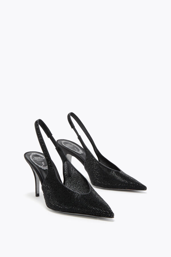 JINNY BLACK SLINGBACK 80