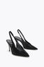 JINNY BLACK SLINGBACK 80