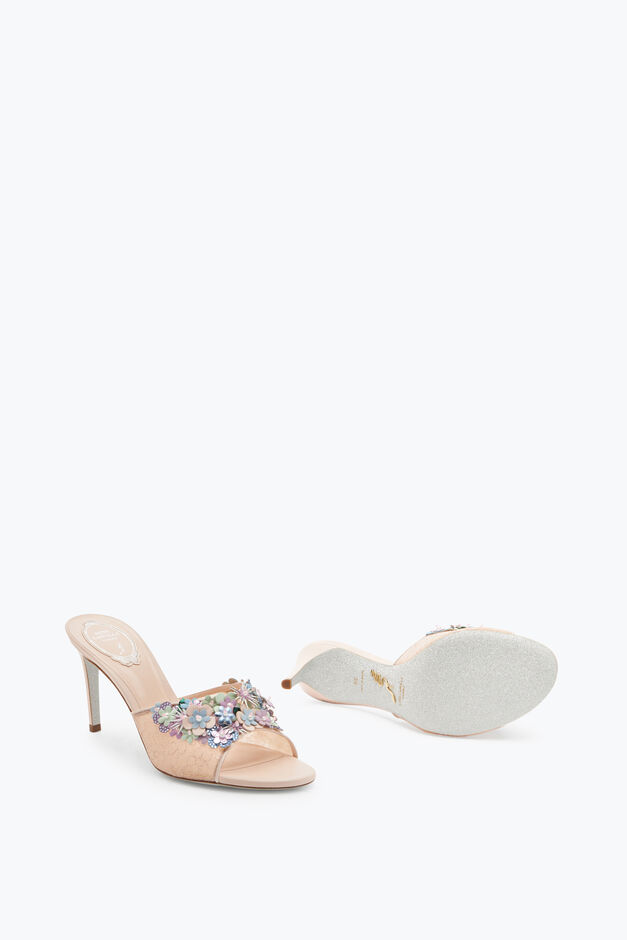 Roxanne Nude Mule 80