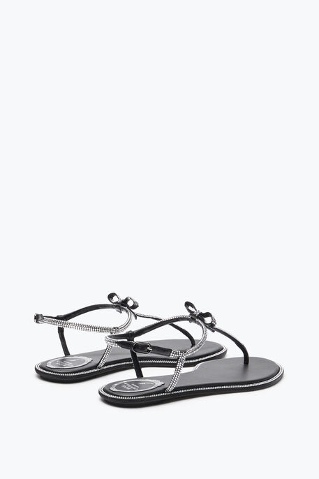 Sandale entredoigt Caterina noire 10 Sandale entredoigt Caterina noire 10