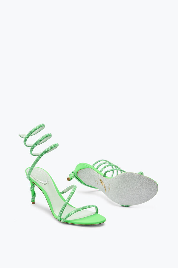 Margot Fluo Green Sandal 80