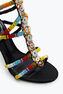 Rebecca Black Sandal With Multicolor Beads 105