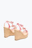 CATERINA CANDY PINK WEDGE SANDAL 120