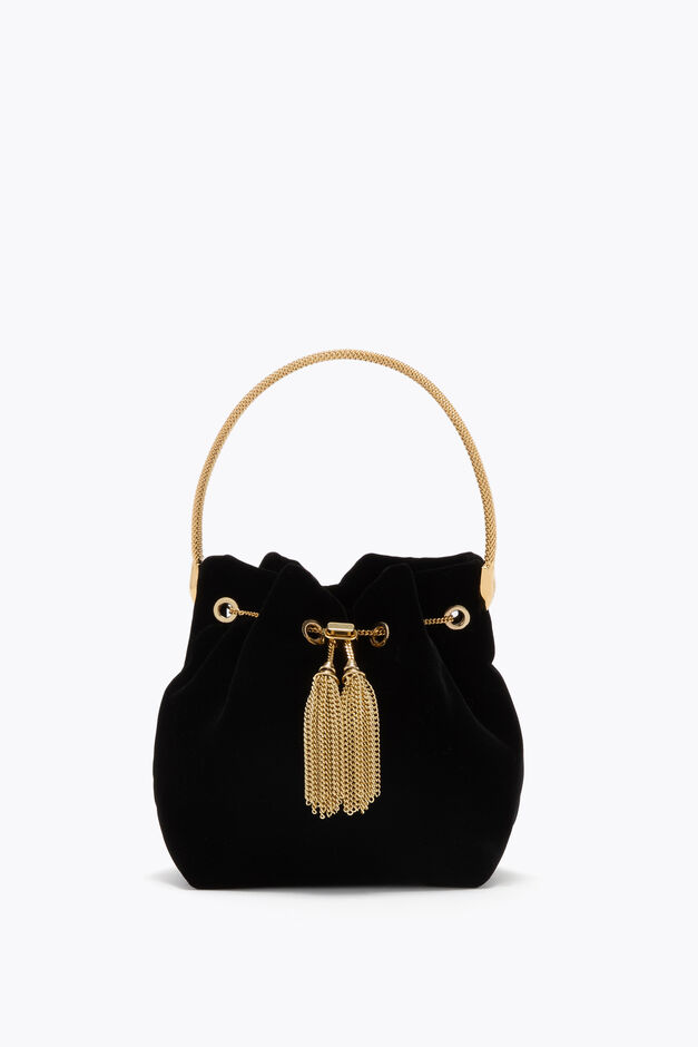 DEVA BLACK VELVET MINI BAG