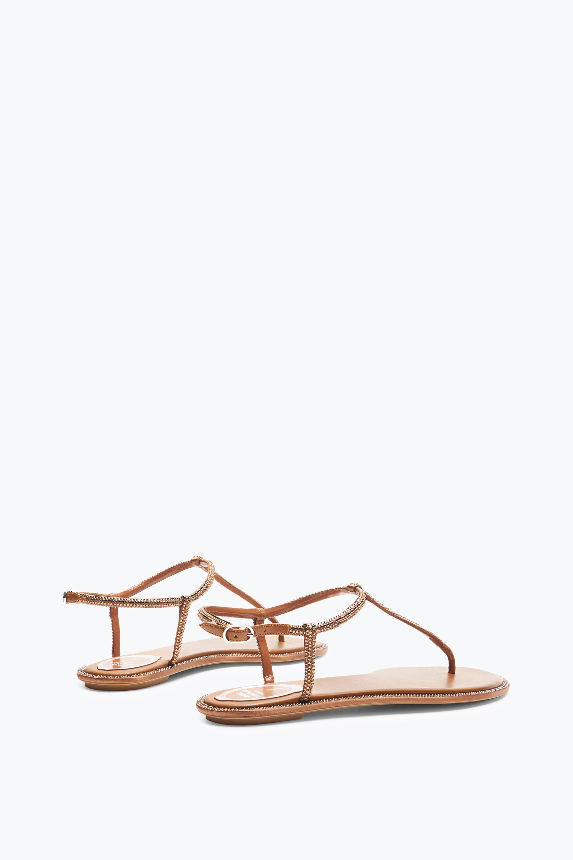 Designer flat shoes Jeweled shoes Rene Caovilla