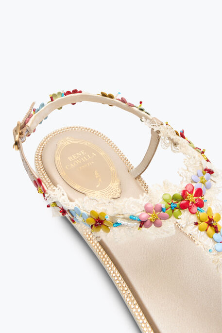 BLOOM NUDE FLAT SANDAL 10 BLOOM NUDE FLAT SANDAL 10