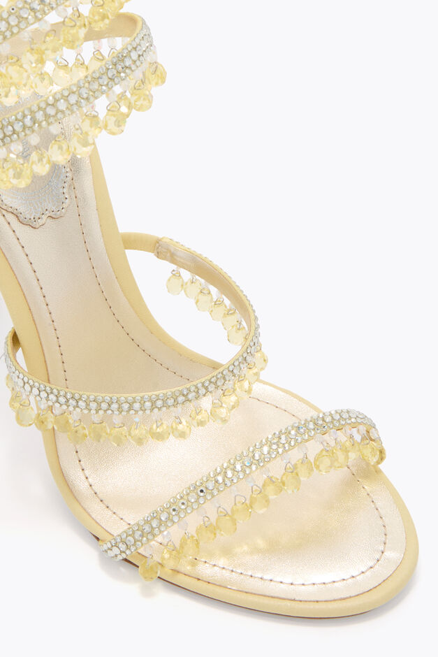 CHANDELIER LEMON YELLOW SANDAL105