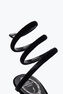 CLEO BLACK VELVET SANDAL 80