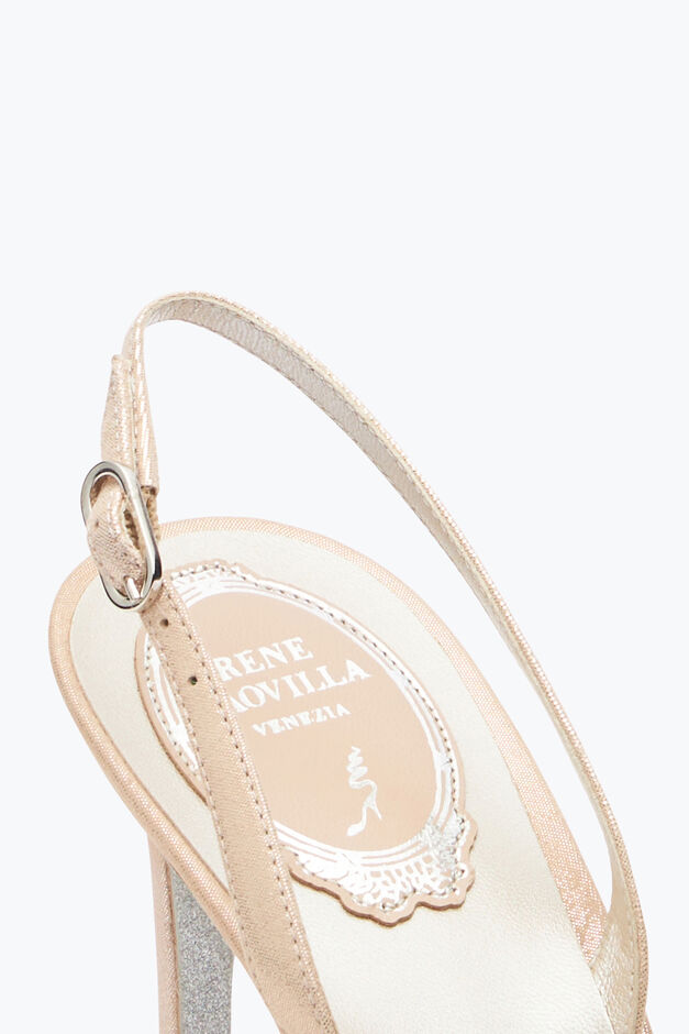 Cinderella Honey Slingback With Crystals 80 Cinderella Honey Slingback With Crystals 80