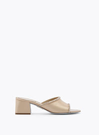 MARGHERITA CHAMPAGNE MULE 50