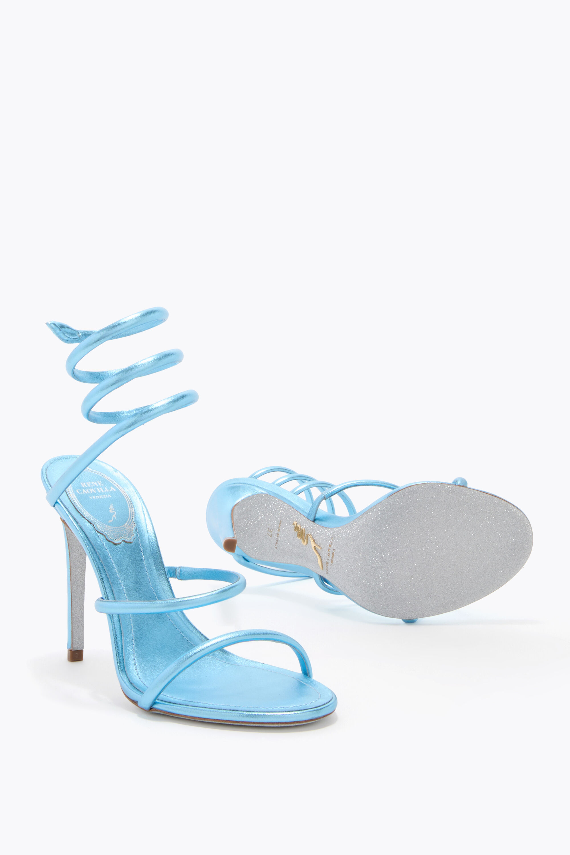 Jeweled sandals with crystals and gems | Rene Caovilla®