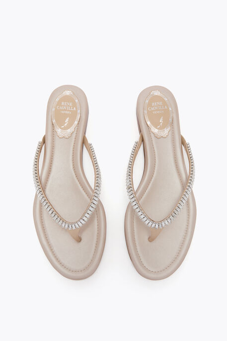 SPARK BLACK THONG SANDAL 10