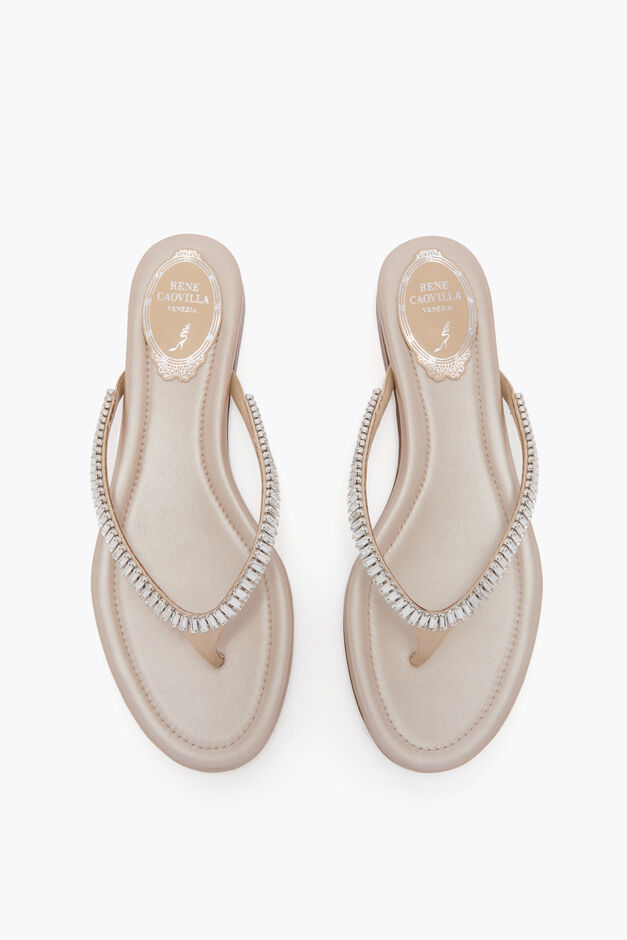 SPARK BLACK THONG SANDAL 10