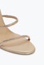 Cleo Kristall-Puderrosa Sandale 105