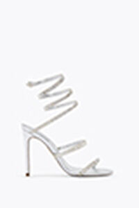 CLEO SPARK SILVER SANDAL 105