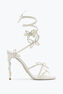 Margot Crystal White Sandal 105