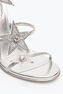 SANDALIA CLEO STAR PLATEADA 105