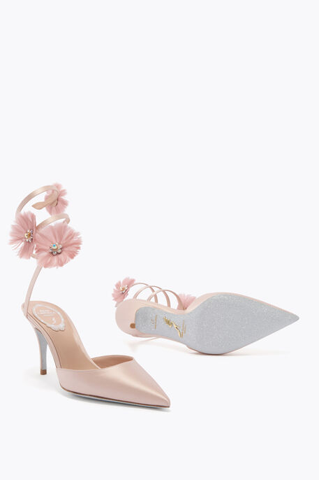 JOLENE POWDER PINK PUMP 80