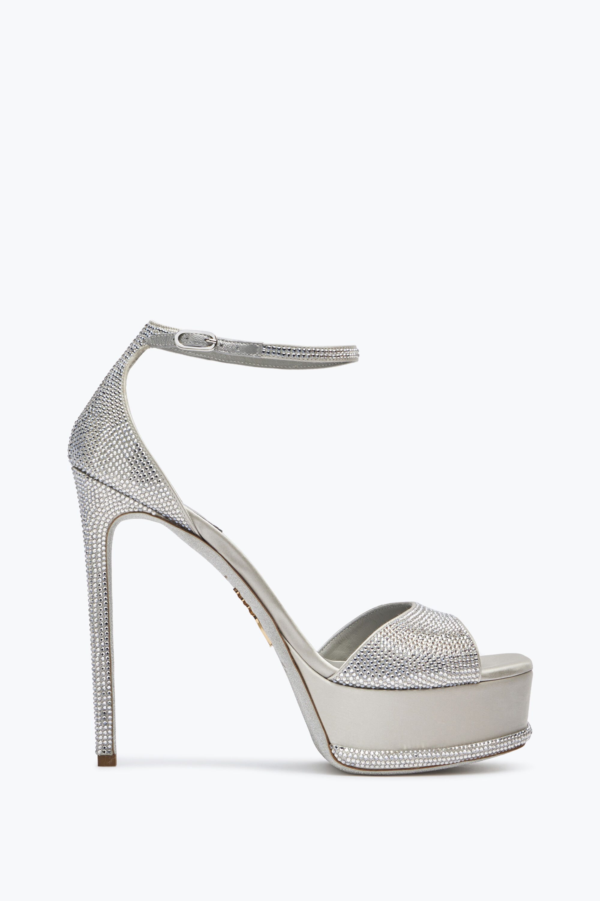 Silver Block Heel Platform Sandals | Silver Platform Sandals Size 5 - 2023  Summer - Aliexpress