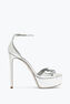 Anastasia Silver Sandal 130