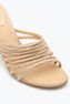 FULL TRIM POWDER PINK WEDGE SANDAL 80